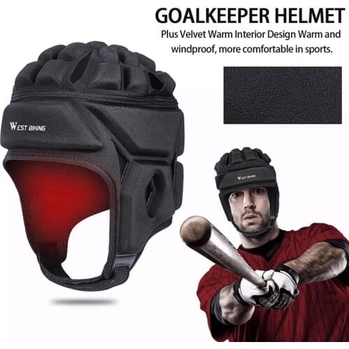 Winter Plush Rugby Goalkeeper Snowboard Riding Drifting Anti Collision Hat Headgear Caps For Men Ski Mask Balaclava