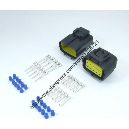 10Sets 10Pin Way Female&male Sealed Sensor Connector (SSC) Waterproof Electrical Wire Cable Connector Plug
