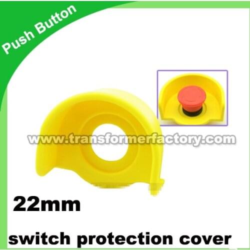 10Pcs/lot 22mm(ID) 60MM(OD) Push button switch protection cover