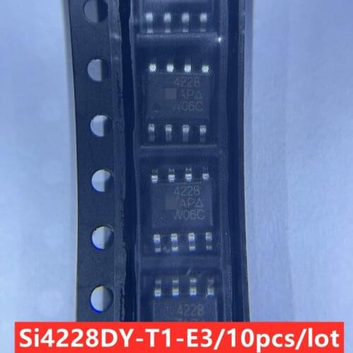 10pcs/lot SI4228DY-T1-GE3 SI4228DY 4228 8A 25V dual N-channel MOS tube brand new original