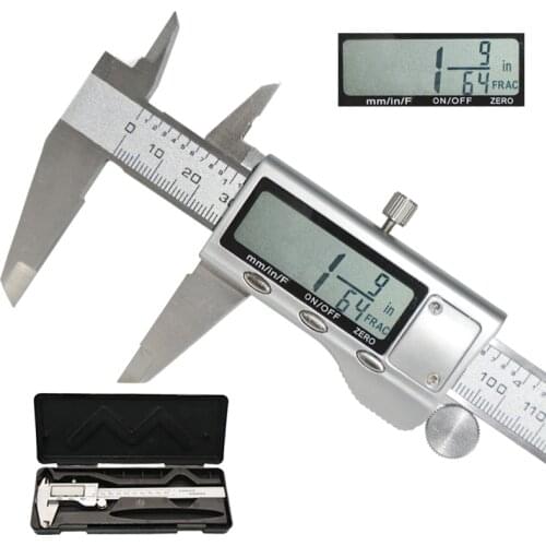 150mm industrial-grade measuring tool precision stainless steel electronic digital graphics card large screen 6-inch f
