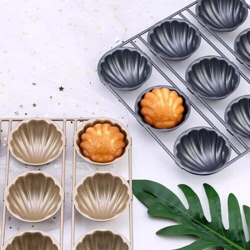 6-9 Mini Toast Mold Brownie Mold Pound Cake Mold Cheese Shell Cake Mold