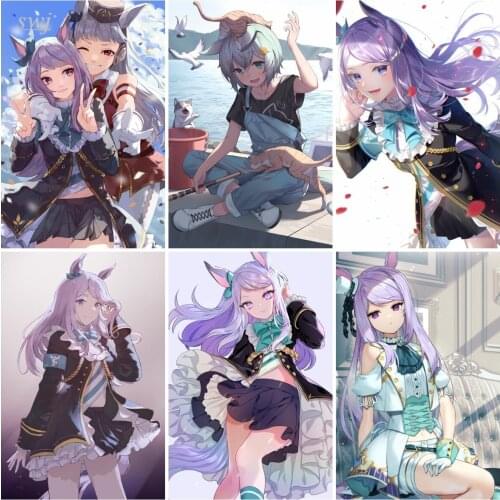 Uma Musume:Pretty Derby Anime Posters Canvas Painting Retro Poster Wall Poster Wall Decor Wall Art Picture Room Decor Home Decor