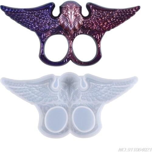 Eagle Keychain Crystal Epoxy Resin Mold DIY Crafts Jewelry Casting Tools Necklace Pendant Silicone Mould A12 21 Wholesales