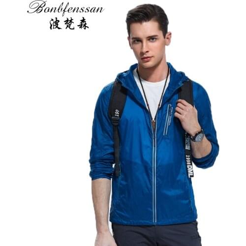 Quick Drying skin Windbreaker Sun Protection Clothing male Ultra-thin Waterproof Breathable UV protection Outdoor jacket 6702A