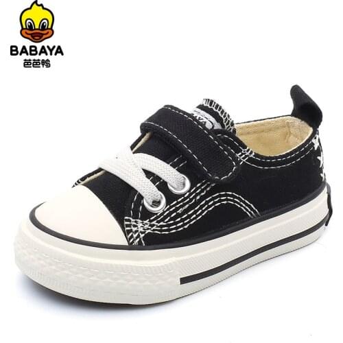 Babaya baby shoes 1-3 years old soft-soled children canvas shoes toddler shoes baby boy shoes girls 2021 spring and autumn new