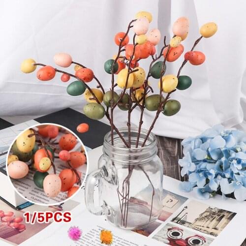 Easter Egg Tree Decor Creative Branch With Painting Eggs Spring Party Supplies Kindergarten Decoration Home Ornaments