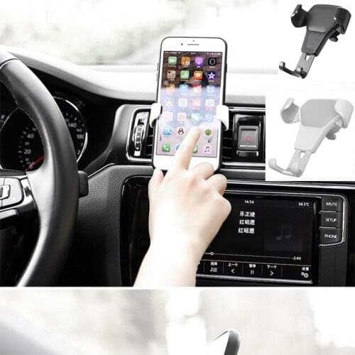 Gravity Bracket Car Phone Holder Flexible Universal Car Gravity Holder Support Mobile Phone Stand For iPhone12 Xr X Max Samsung