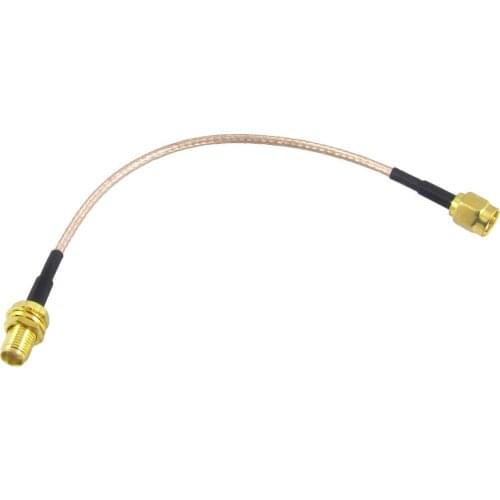 IMC Hot 6.5 inch SMA Male to SMA Female Jack Coaxial Coax Pigtail Cable