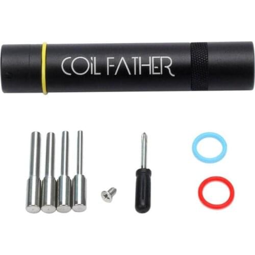 Coil Father DIY Tool Wire Coil Jig V2 Tool Kit for RDA RTA CW-20 CW-25 CW-30 CW-35 Koiler Coil for Electronic Cigarette Kit