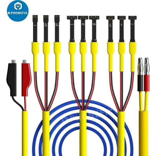 Mechanic iP9 PRO Power Boot Battery Test Cable For iPhone Power Cord Supply Boot Up Line for iPhone 5-12 Pro Max/iPad Mini