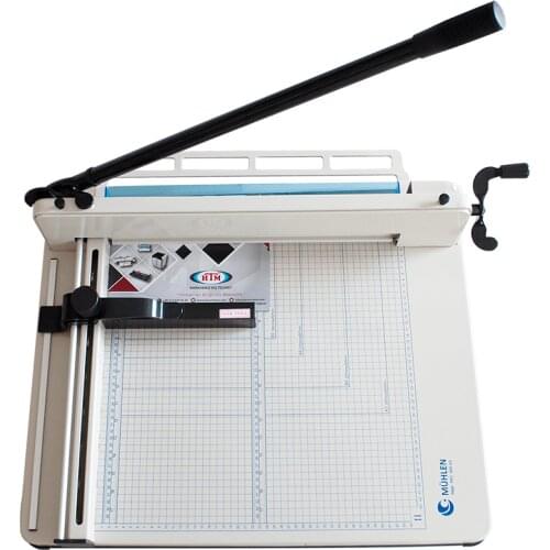 A3 Size Commercial, Professional Paper Cutter Guillotine Machine With 400 Pages Capacity | MÜHLEN PRO-A3