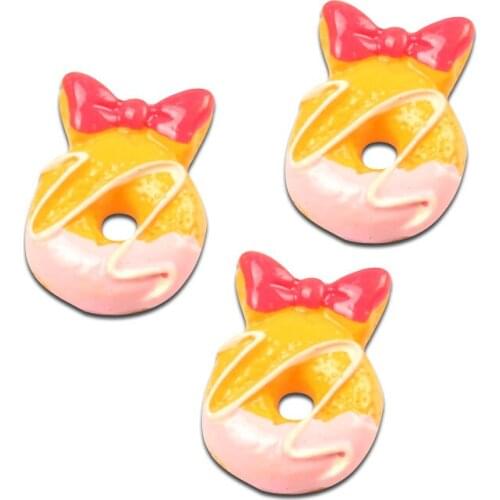 LF 20Pcs Mixed 25x18mm Cake Resin Cabochon Flatback Decoration Crafts Embellishments For Scrapbooking Diy Accessories