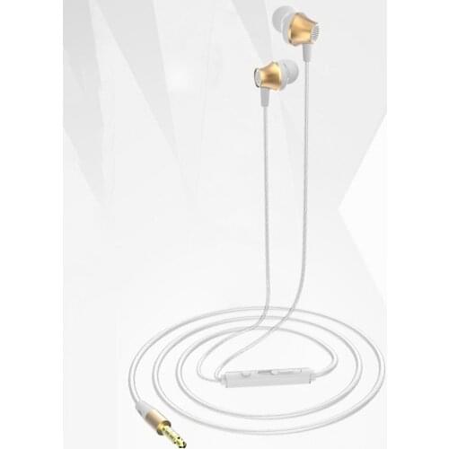 M3 in-ear earphone metal bass earphone music MP3 bass earphone easy to carry durable and comfortable to wear