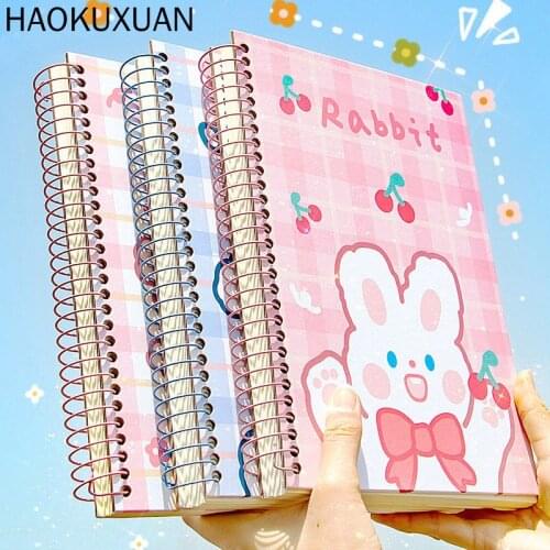 Notebook Ins Cute Coil Notebook Girl Japanese Maiden Student Simplicity Write Meeting Office Hand Account Teaching