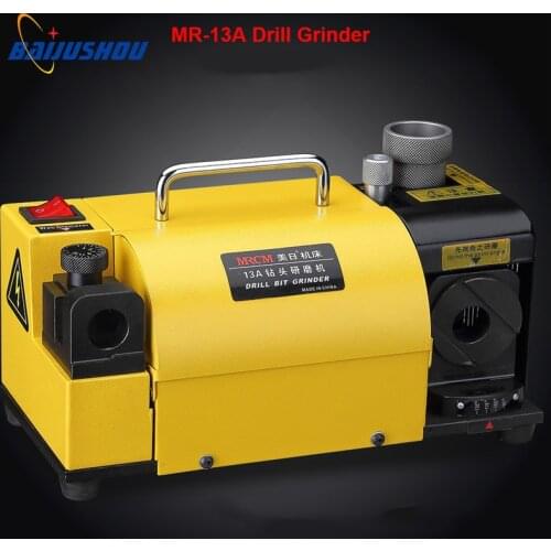 MR-13A Drill Bit Sharpener Grinder 100-130 Angle Grinding Machine for 2-13 mm
