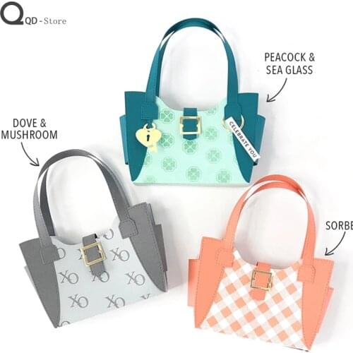 New Handbag Cutting Dies Scrapbooking Embossing DIY Card Make Mould Model Craft Decoration Stamps and Dies Metal Cutting Dies