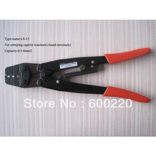 LS-13 Hand crimping tool for wire connector,wire joints crimping plier 0.5-6mm2