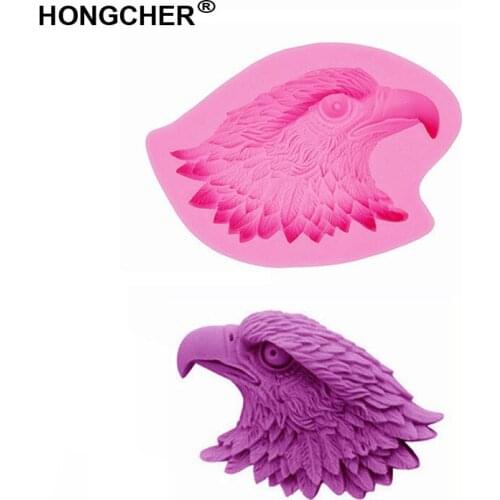 3D new animal whitehead carving, candy chocolate silicone mold, cake mold home kitchen baking gadget, DIY handmade clay mold