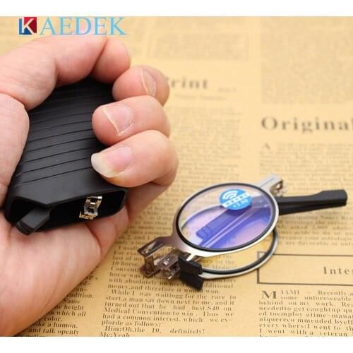 KAEDEK High Quality Folding Reading Glasses Men Women Foldable Presbyopia Reader Hyperopia Diopter Eyeglasses Screwless
