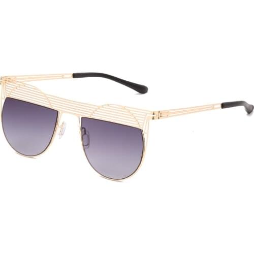 Round Steampunk Sunglasses Men Women Brand Design Vintage Meatl Punk Sun glasses UV400 Eyewear Shades oculos de sol