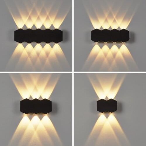 Modern Simple Interior Wall Light Outdoor Corridor Aisle Door Outdoor Lighting Wall Lanps Square Waterproof Led Wall Lamp