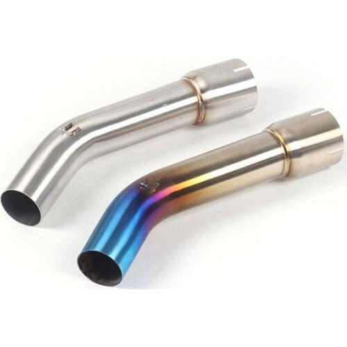 Motorcycle Exhaust Middle Pipe Muffler for YAMAHA FZ1 FZ1N FZ1000 2006 2007 2008 2009 20102015 Link Pipe without Exhaust