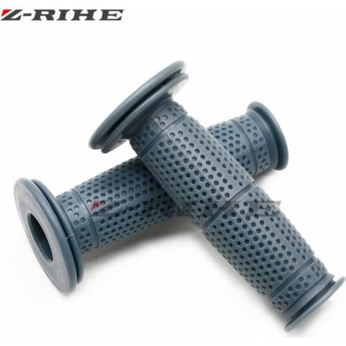 8 color Vintage Cafe Racer 7/8" 22mm Motorcycle Vintage Handlebar Grip for DEUS Triumph Yamaha Kawasaki CG125 CB400