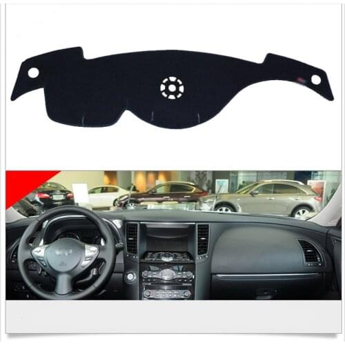 Interior Dashboard Carpet Photophobism Protective Pad Mat For Infiniti Fx35