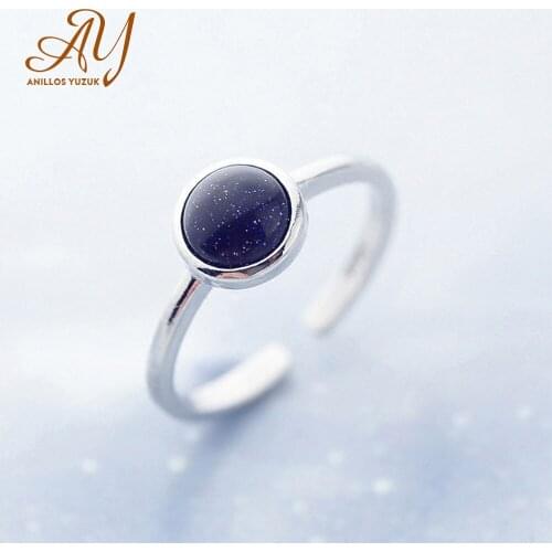 Anillos Yuzuk New CZ Gemstone Open Size Rings For Women Engagement Wedding Fine Jewelry Aneis De Prata Bijoux Femme Love Gift