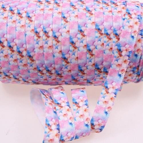 15mm cherry heat transfer folding elastic 100yards free shipping for garment or hair elastic