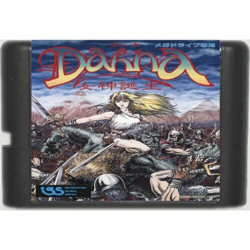 Dahna 16 bit SEGA MD Game Card For Sega Mega Drive For Genesis
