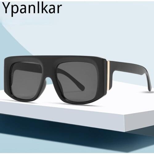 2021 square oversize sunglasses female designer luxury brand female mirror sunglasses vintage sun glasses female party