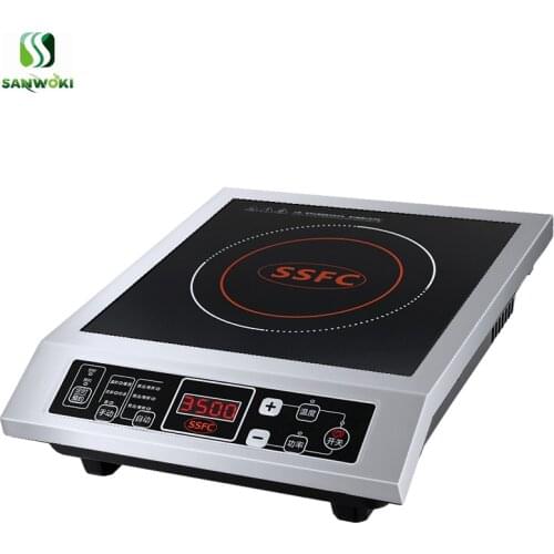 3500W High-power Induction Cooker Electric Stove Panel Cooking Unit Stir-fried Stove Hot Pot Soup Furnace cooking machine