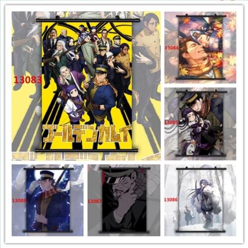 WTQ Golden Kamuy Asirpa Sugimoto Saichi HD Print Canvas Painting Anime Posters Wall Decor Wall Art Picture Room Decor Home Decor