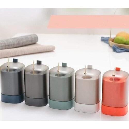 Automatic Pop-up Toothpick Box - Toothpick Holder, Toothpick Dispenser for Home Office Cafe