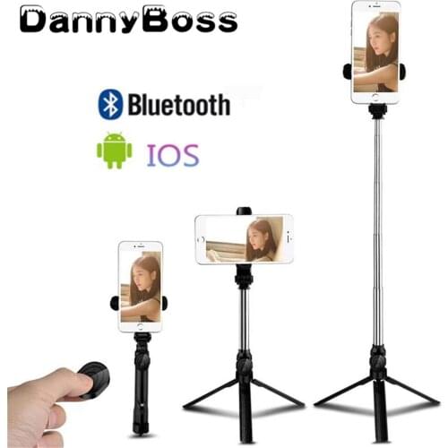 Wireless Bluetooth Selfie Stick for iphone/Android Mobile Phone Selfie Stick Foldable Handheld Monopod Shutter Extendable Tripod