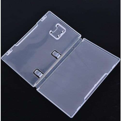 Game Card Storage Case Box Transparent Cartridge Holder Shell For Switch NS With Book Holder For Inserted Cover