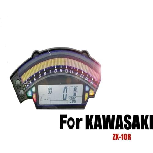 For KAWASAKI ZX-10R Motorcycle Speedometer Cluster Scratch Protection Film Cluster Screen Protector Instrument Film