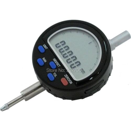5 keys ABS Tol Electronic Digital Micron Indicator 0.001 mm 0-12.7 mm digital dial gauge 0.001 mm digital indicator