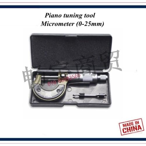 Piano tuning tools accessories - Piano tuning tool Micrometer (0-25mm) - Piano repair tool parts