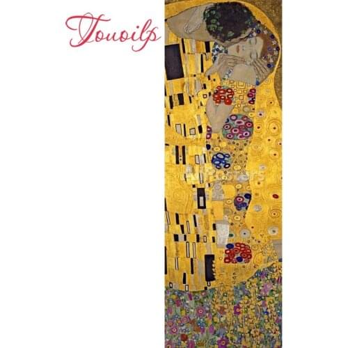 TOUOILP 3d diy full square&round 5d Gustav Klimt The Kiss diamond painting cross stitch diamond embroidery mosaic needlework