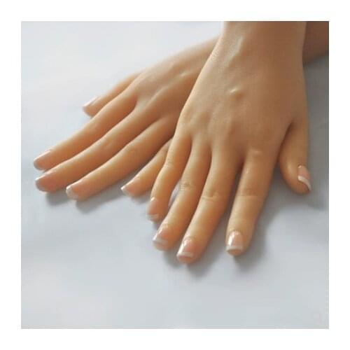 New Lifelike Silicone Realistic Hand Model Hand Maniqui For Sale