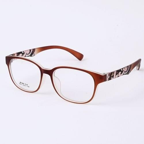 Optical glasses frame of degree transparent women spectacles prescription round zeroglasseglasses Womans eyeglasses computer
