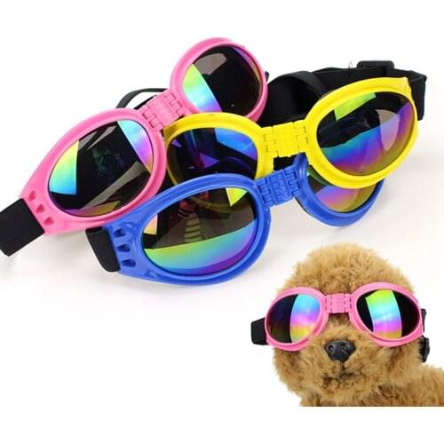 Adjustable Pet Dog Goggles Sunglasses Anti-uv Tools Glasses Eye Wear Protection Waterproof Windproof Glasses Pet Dog Supplies