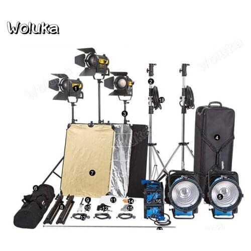 S011 100 flat film video M18 HMI Xenon spotlight interview LED photography light set CD50 T08