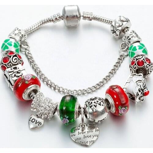 VIOVIA 2019 Delighted European Charm Bracelets For Women Chain Bracelets Friendship Bracelets DIY Rank Jewelry Pulseras B16149