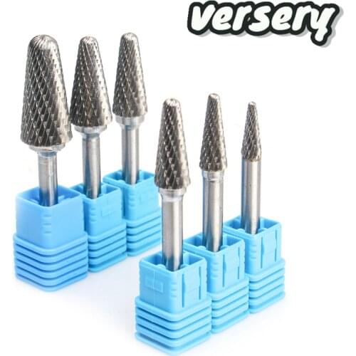 YG8 Alloy Rotary File 1Pc LX type double slot Tungsten Steel Wood Carving Grinding Head Hard Metal Milling Cutter for copper