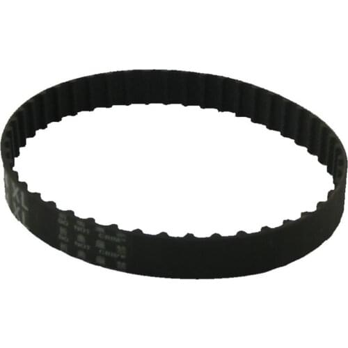 XL Timing Belt, 10mm Width, 120/122/124/126/128/130/132/134/136/138XL, Black Rubber Gear Belts for Pulley Drive