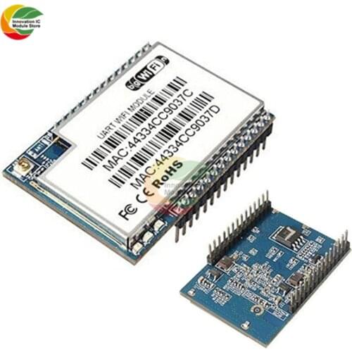 Ziqqucu HLK-RM04 UART Serial to WiFi Module Serial to Ethernet Switch WiFi Board for Arduino